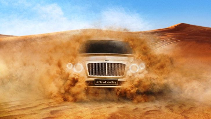 BENTLEY SUV’UN İLK FOTOĞRAFI YAYINLANDI