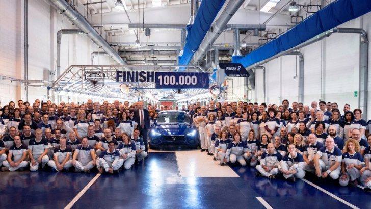 100 Bininci Maserati Ghibli Banttan İndi