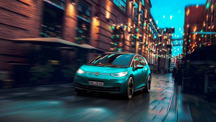 Volkswagen’in Elektrikli Otomobili ID.3 ışıkla iletişim kuruyor