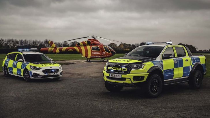 Ford Ranger Raptor ve Focus ST İngiltere Polisi için özel tasarlandı