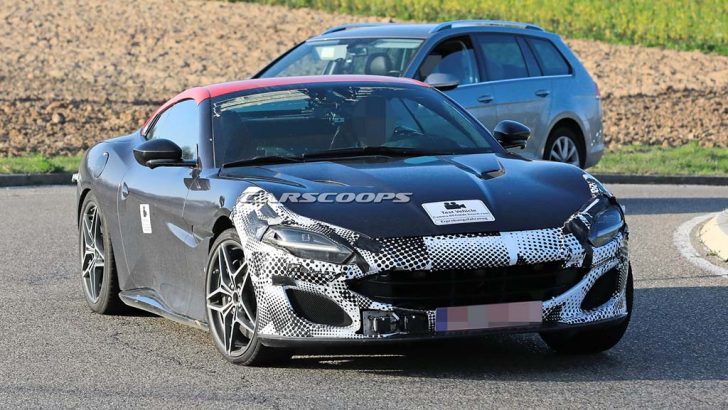 2021 Ferrari Portofino kamuflajlı yakalandı