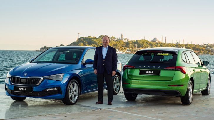 Skoda Scala showroomlarda
