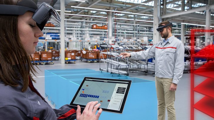 Audi, lojistik planlamada artırılmış gerçeklik kullanıyor