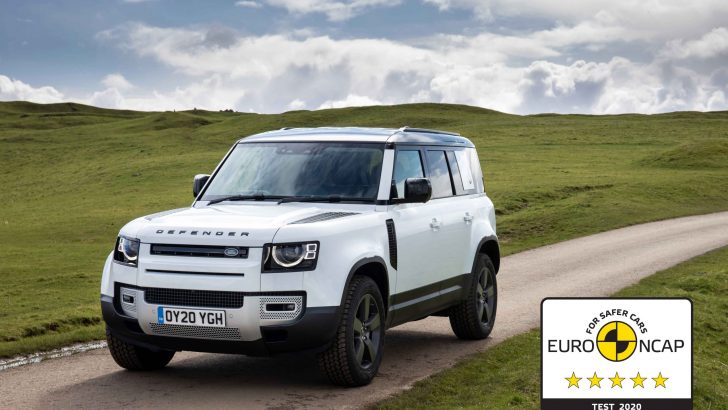 Yeni Land Rover Defender’a Euro NCAP’ten 5 Yıldız