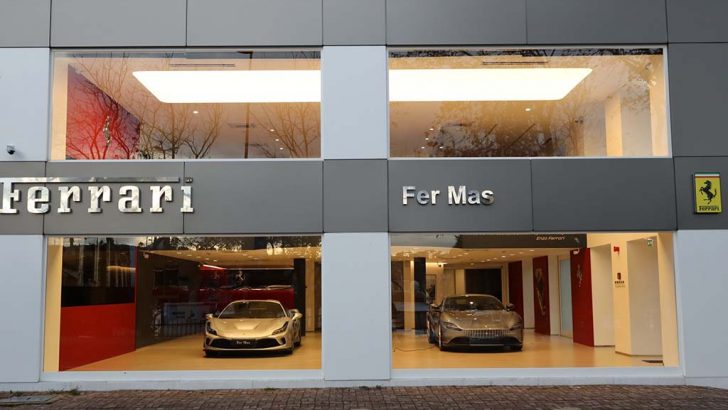 Ferrari’den İstanbul’a özel yeni showroom konsepti