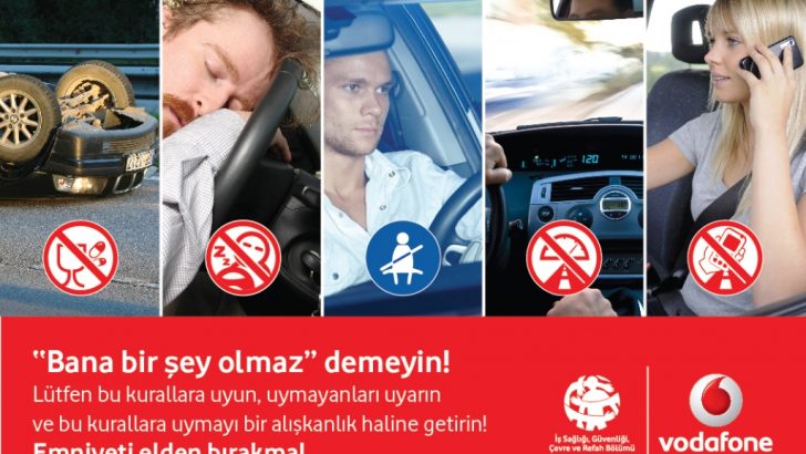 Vodafone Türkiye’den trafik güvenliği konusunda öncü adım