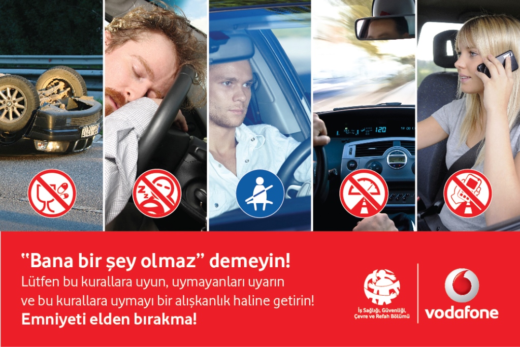 Vodafone Türkiye’den trafik güvenliği konusunda öncü adım