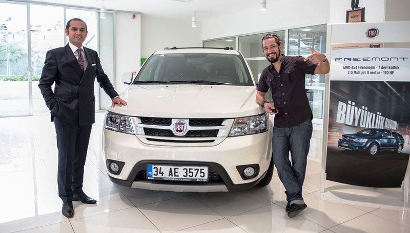 Survivor’ın Sevilen Yarışmacısı Doğukan Manço Fiat Freemont’unu Teslim Aldı