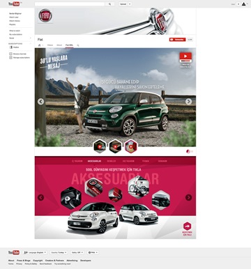 Fiat 500L Gadget Youtube’da Yayında!