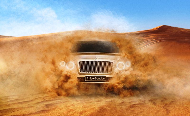 BENTLEY SUV’UN İLK FOTOĞRAFI YAYINLANDI