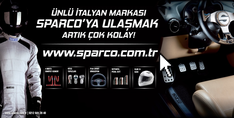 SPARCO TÜRKİYE’DEKİ TEK YETKİLİ SATICISI VOLKAN IŞIK GRUP OLDU