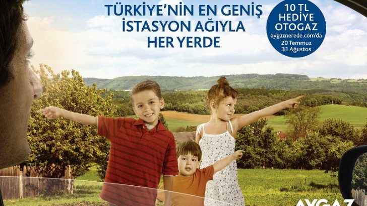 AYGAZ’DAN OTOGAZ KULLANICILARINA 10 TL HEDİYE FIRSATI