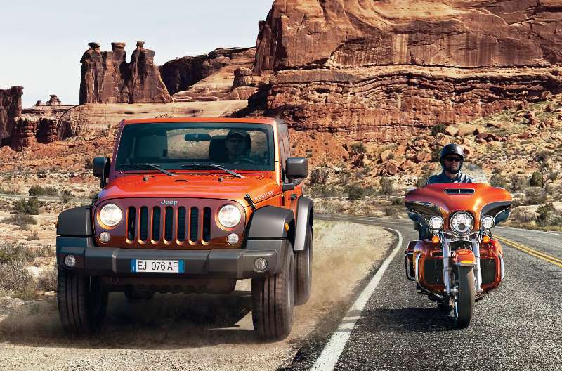 Efsanevi markalar Jeep® ve Harley-Davidson®  güçlerini birleştirdi!