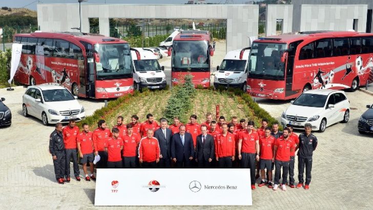 Mercedes-Benz Türk’ün TFF ve A Milli Futbol Takımı’na verdiği kesintisiz destek 2018 sonuna kadar uzatıldı