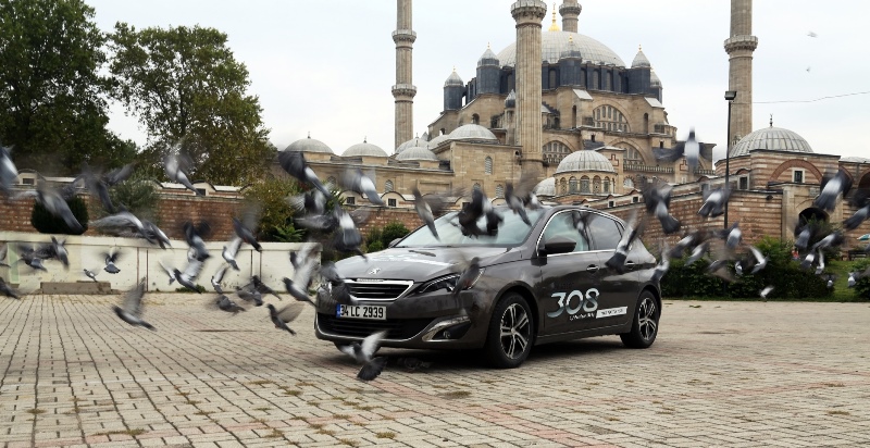 Yeni Peugeot 308 1.2l 130 hp PureTech ile Edirne’den Ardahan’a 1.718 km’lik parkurda sadece 1 depo yakıt tüketimi !
