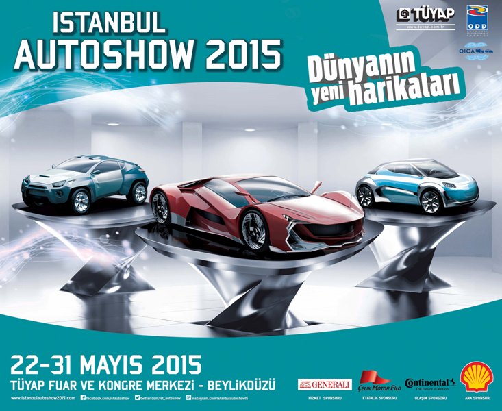 İstanbul Autoshow 2015’te bir araya gelecek