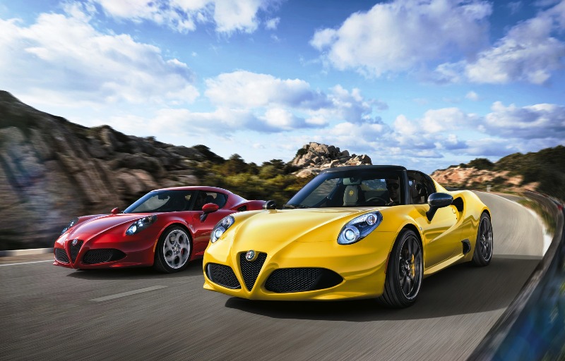 Alfa Romeo’nun Cenevre’deki yıldızı 4C Spider!..