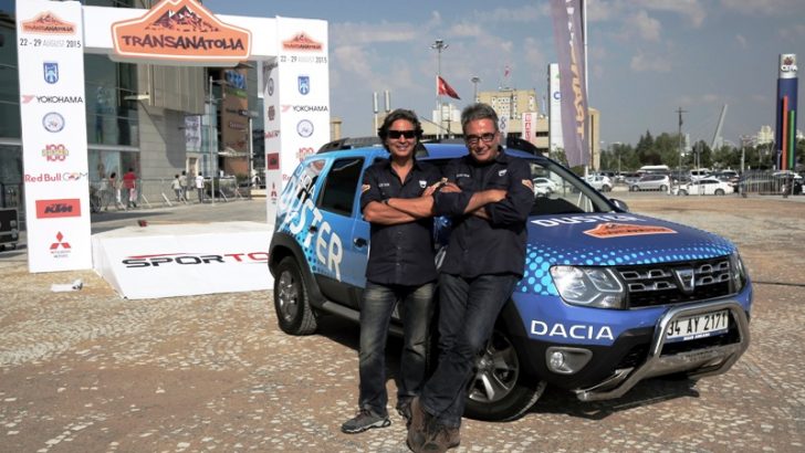 DACIA DUSTER, SAFFET ÜÇÜNCÜ İLE ZORLU TRANSANATOLIA PARKURUNDA