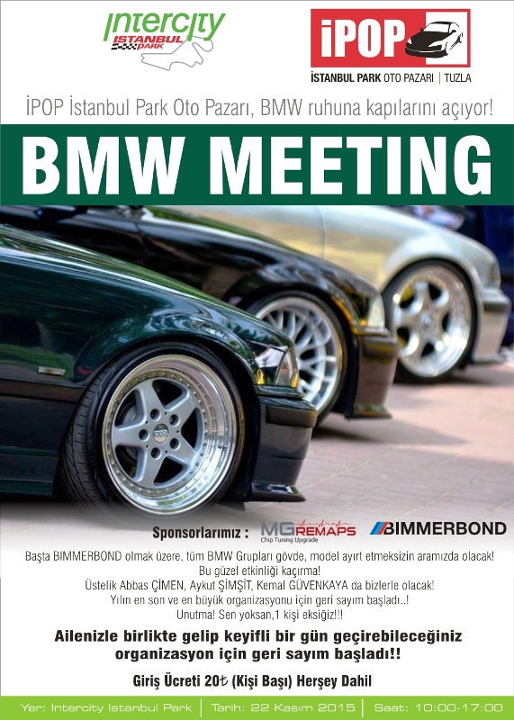 bmw meeting afiş
