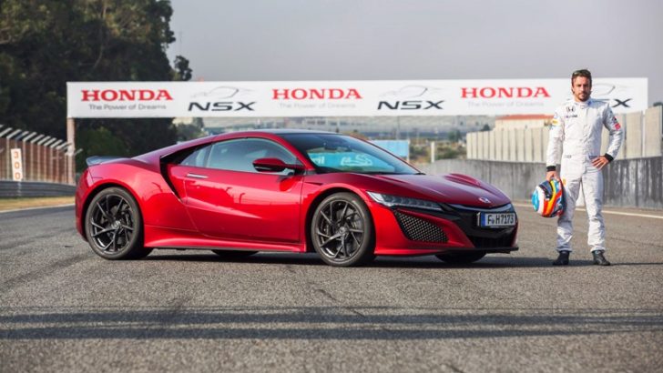 Fernando Alonso yeni NSX’in limitlerini zorladı