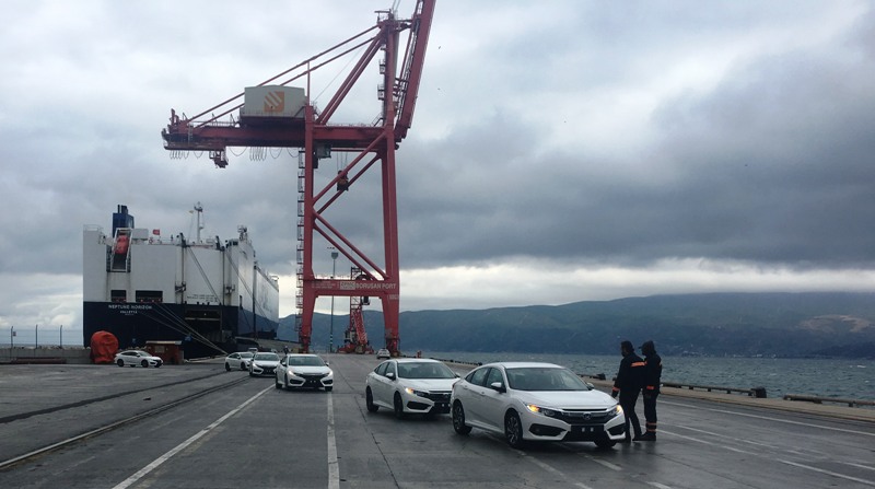 Yerli Civic Sedan’ın ihracatına başlandı