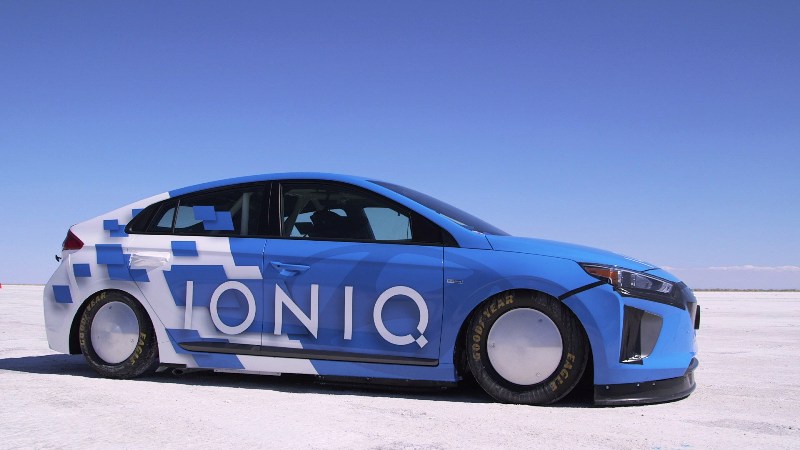 Hyundai IONIQ’ten FIA Onaylı Dünya Hız Rekoru