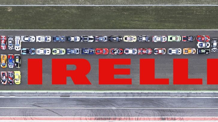 PIRELLI’NİN DÜNYACA ÜNLÜ LOGOSU MONZA’DA 40’TAN FAZLA GT3 OTOMOBİLLE OLUŞTURULDU