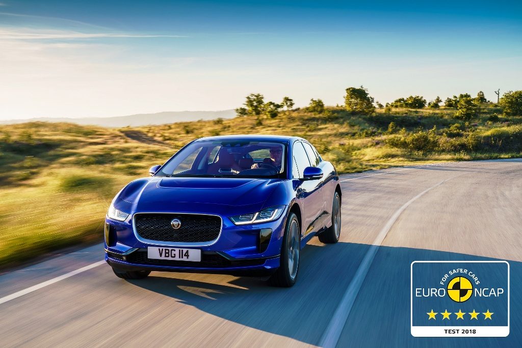 Jaguar I-PACE’e güvenlikten 5 yıldız