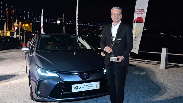 Türkiye’de yılın otomobili Toyota Corolla oldu