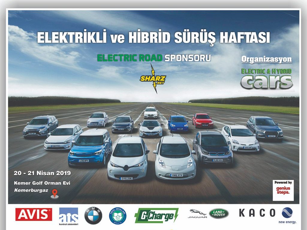 Elektrikli ve Hibrit Araçlar Sürüş haftası başlıyor