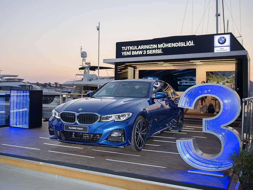 Yeni BMW 3 Serisi Bodrum Yalıkavak Marina’da Otomobilseverlerle Buluşuyor