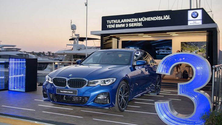 Yeni BMW 3 Serisi Bodrum Yalıkavak Marina’da Otomobilseverlerle Buluşuyor