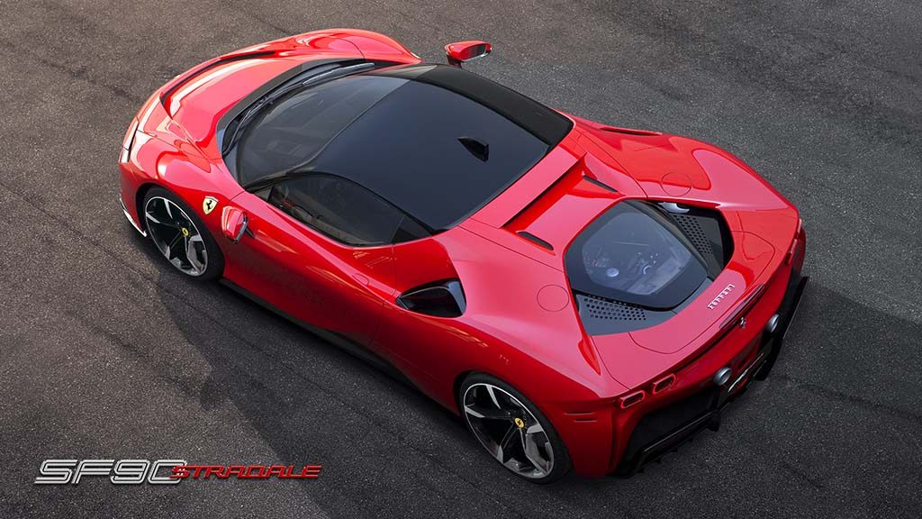 1000 beygirlik hibrit Ferrari