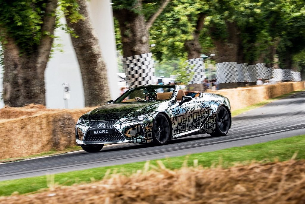 LEXUS, LC’NİN ÜSTÜ AÇILIYOR