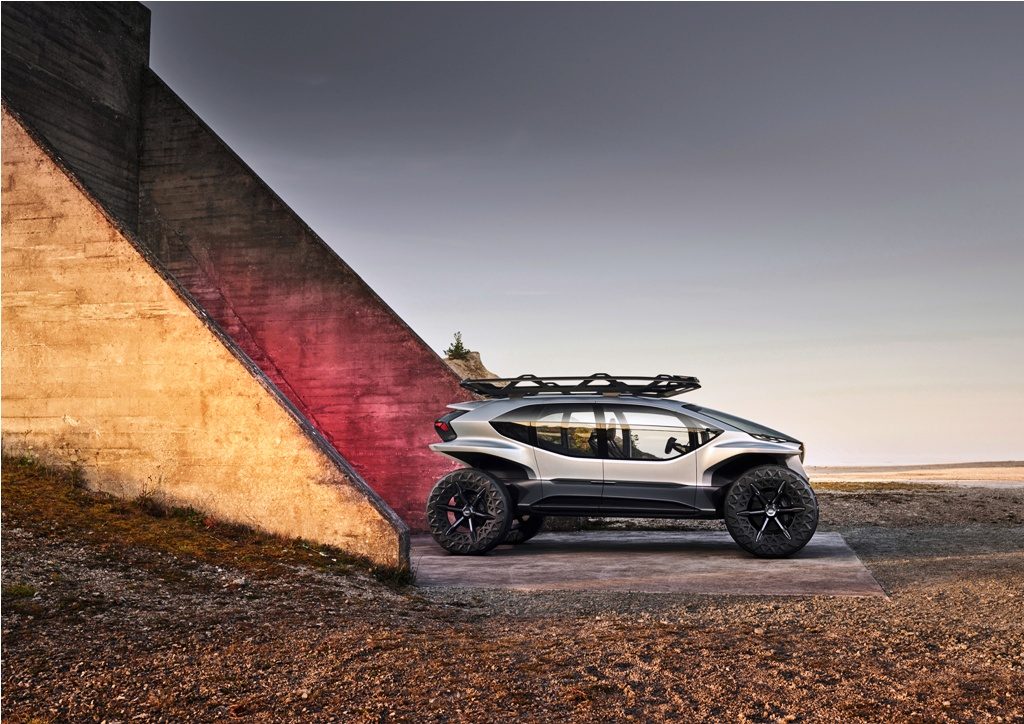 Audi’den Frankfurt’ta elektrikli ve otonom  off-road aracı AI: TRAIL