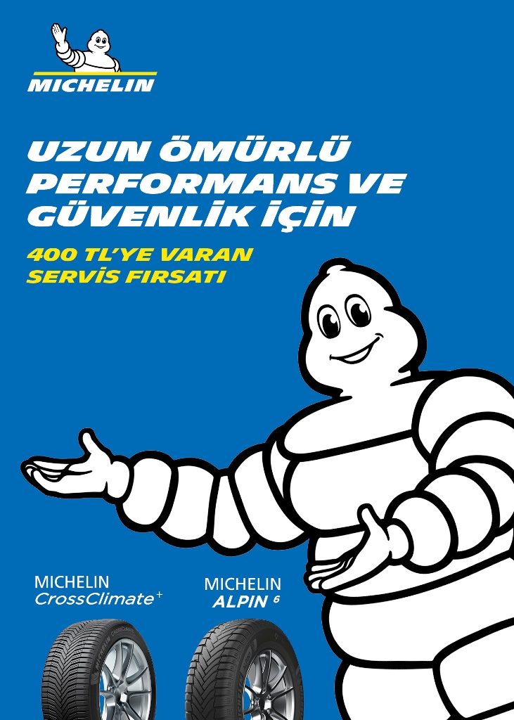 Michelin, 400 TL’ye varan servis indirimi ile kış dönemini başlatıyor