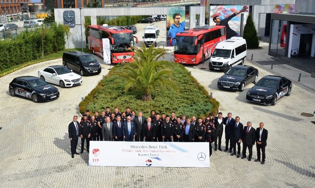 Milli Takım 2023’e Kadar Mercedes-Benz ile Birlikte