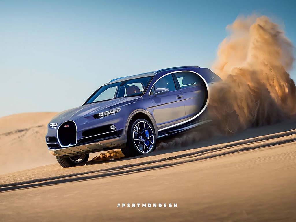 Yeni Bugatti modeli elektrikli bir Grand Tourer veya Crossover olabilir