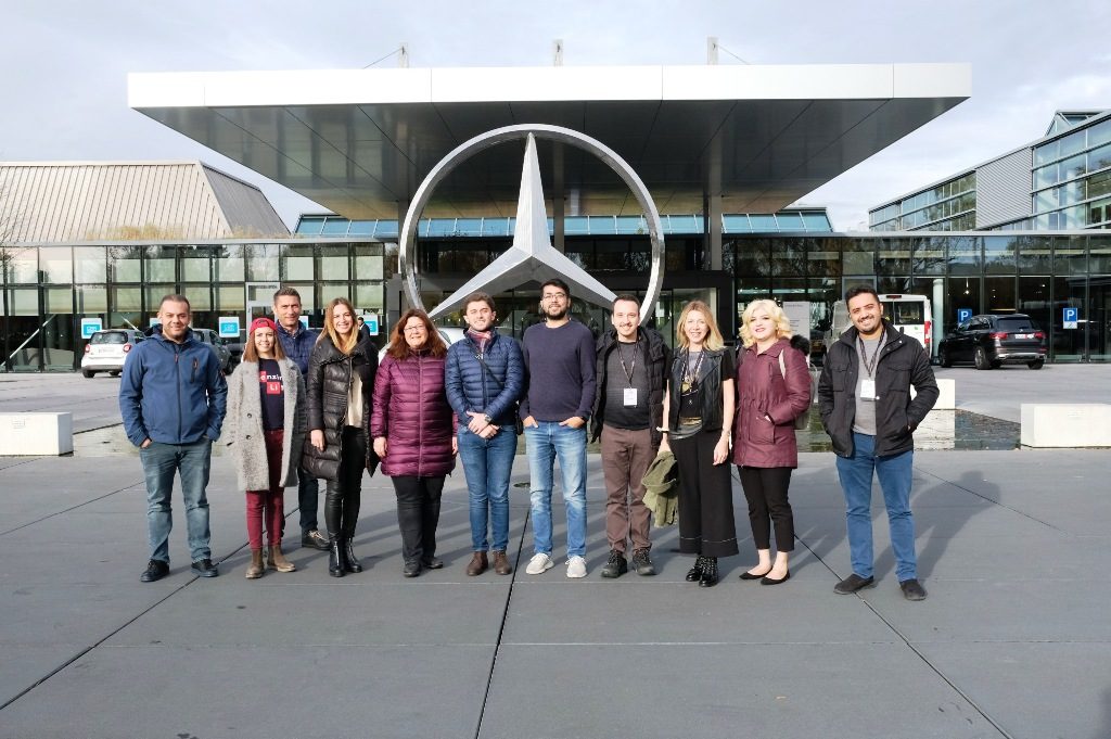 Mercedes-Benz Türk StartUP 2019 kazananları Almanya’daki eğitime katıldılar