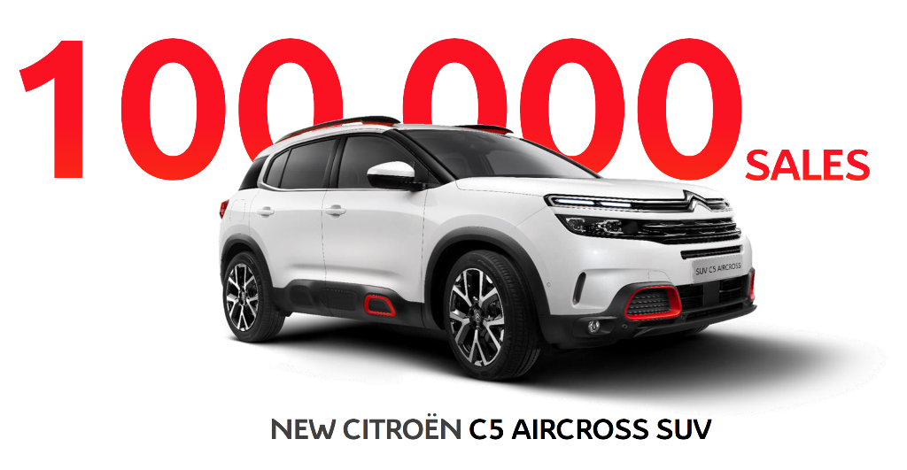 YENİ CITROËN C5 AIRCROSS SUV,100.000 ADET SATIŞA ULAŞTI!