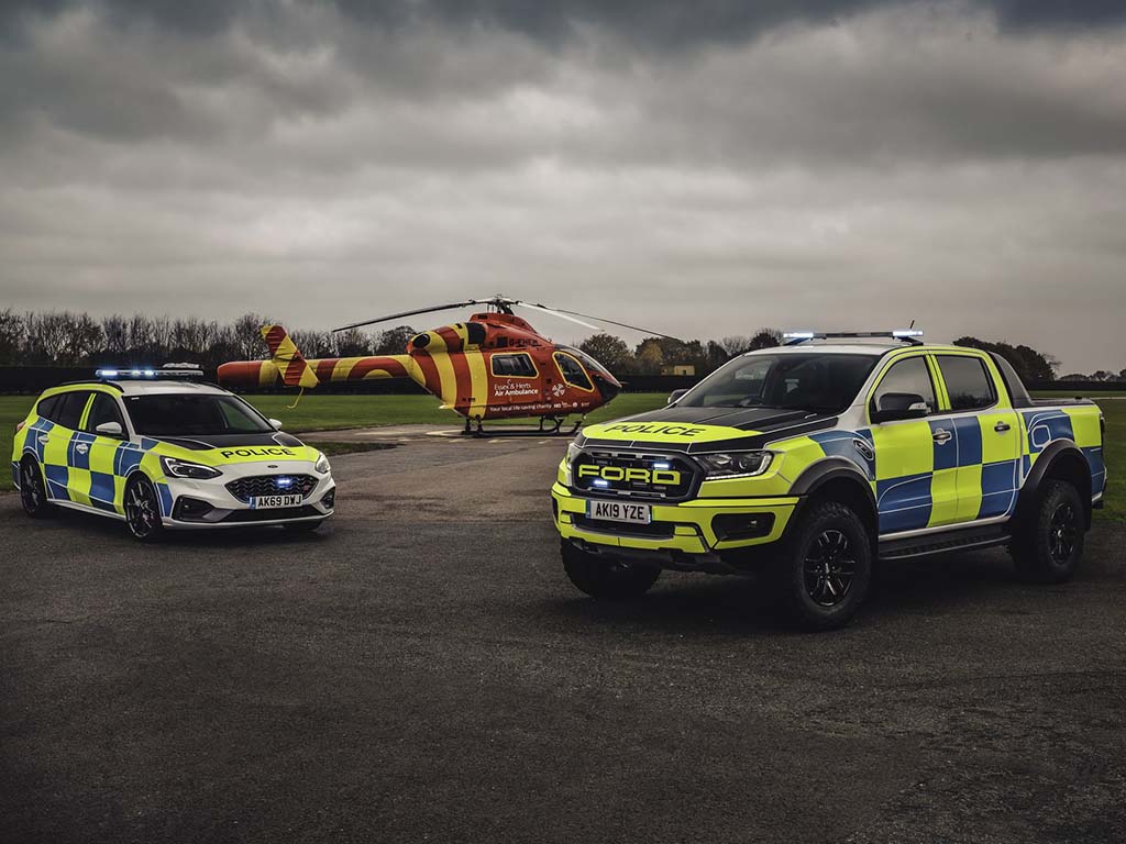 Ford Ranger Raptor ve Focus ST İngiltere Polisi için özel tasarlandı
