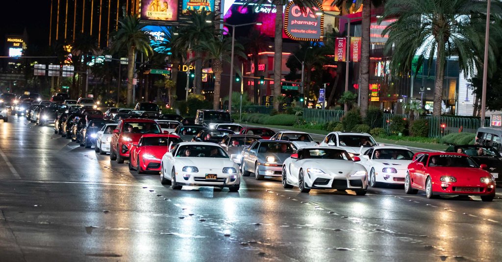 Dünyanın Dört Bir Yanından Gelen  Toyota Supra Fanları Vegas’ta Toplandı