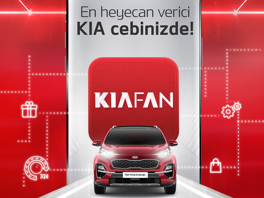 KIAFAN sadakat programı artık cepte