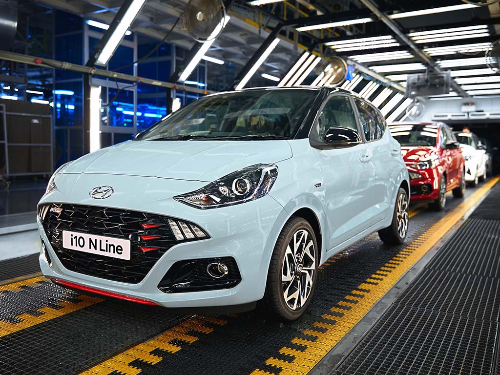 Hyundai Assan Yeni i10 N Line’ın üretimine başladı