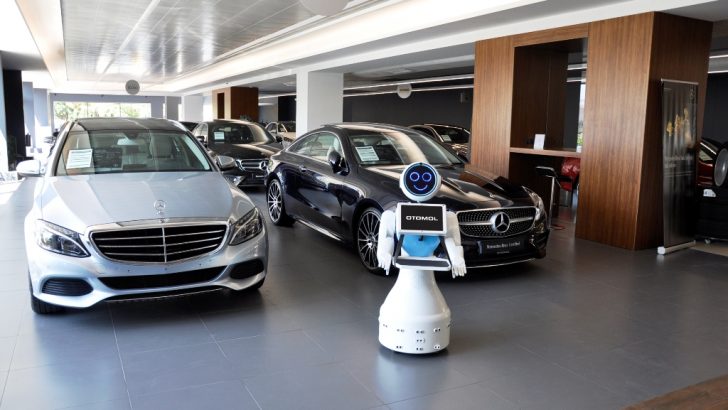 OTOMOL’de Robot ile servis!