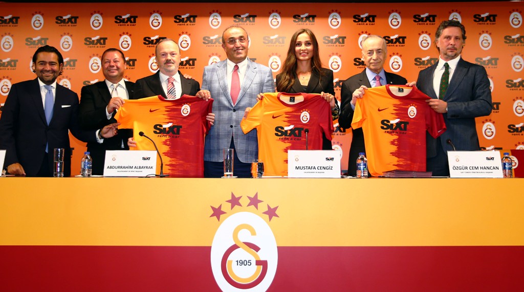 SIXT rent a car, Galatasaray’ın ana sponsoru oldu