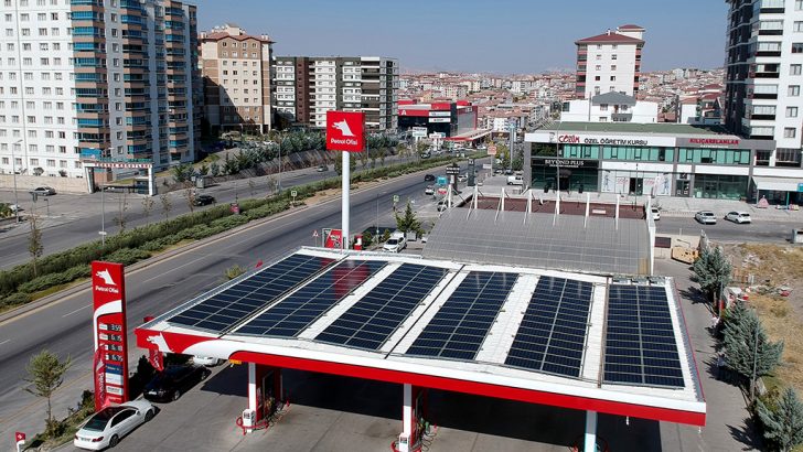 Petrol Ofisi’nde güneş enerjili istasyon sayısı artıyor