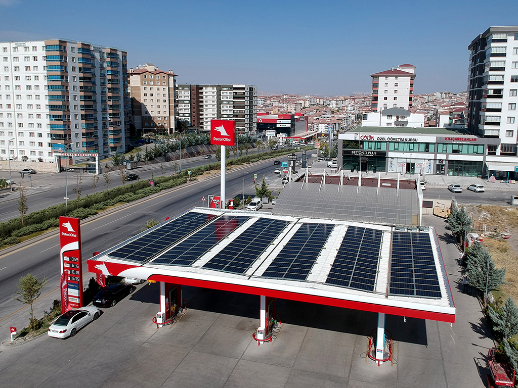 Petrol Ofisi’nde güneş enerjili istasyon sayısı artıyor