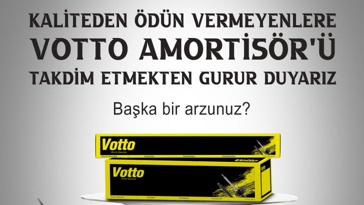 VOTTO AMOTİSÖRLERİ YENİ BİR YOL HİKÂYESİNE HAZIR OLUN!