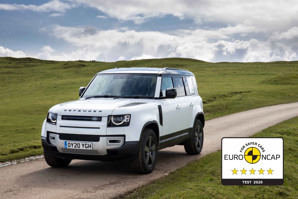 Yeni Land Rover Defender’a  Euro NCAP’ten 5 Yıldız